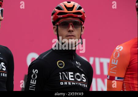 Novara, Italie. 06 mai 2024. Ben Swift, équipe Ineos Grenadiers lors de l'étape 3 - Novara-Fossano, course du Giro d'Italia à Novara, Italie, 06 mai 2024 crédit : Agence photo indépendante/Alamy Live News Banque D'Images