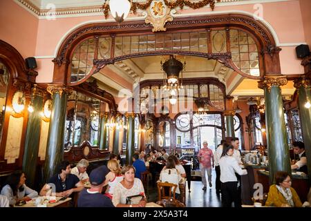 Majestic Café, Porto, Portugal Banque D'Images