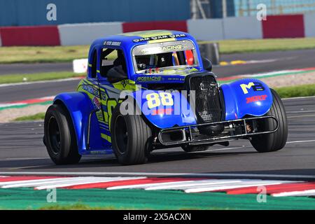 Peter Barrable, Ford Coupe 1934, Legends Cars Elite Cup, 5/8e échelle de course, les formes de carrosserie sont basées sur les styles Ford ou Chevrolet des années 1930, powere Banque D'Images