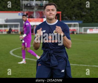 Brackley Town vs Boston United Vanarama National League North Play Off finale 04.05.2024 à St James Park, Brackley, Angleterre Banque D'Images