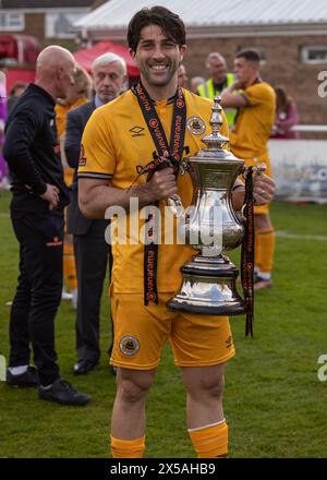 Brackley Town vs Boston United Vanarama National League North Play Off finale 04.05.2024 à St James Park, Brackley, Angleterre Banque D'Images