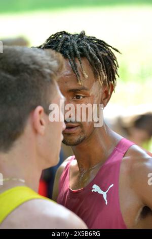 Yeman Yemaneberhan Crippa remporte la DKRace à Monza Italie 2024 Banque D'Images