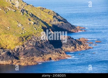 Botallack Coastline Cornwall Banque D'Images