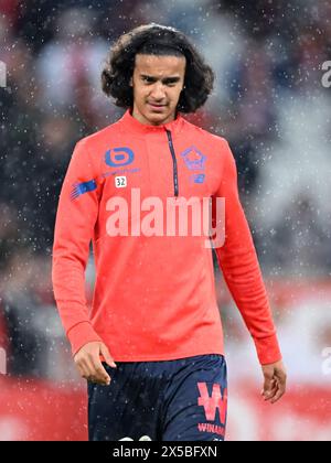 LILLE - Ayyoub Bouaddi de Lille OSC lors du match de Ligue 1 entre Lille OSC et l'Olympique Lyonnais au stade Pierre-Mauroy le 6 mai 2023 à Lille. ANP | Hollandse Hoogte | Gerrit van Keulen Banque D'Images