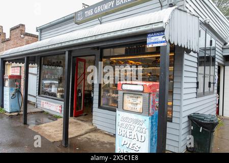 Le café Grumpy Baker et le magasin de tartes à Bilpin, région de Nouvelle-Galles du Sud, Australie Banque D'Images