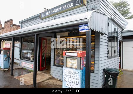 Le café Grumpy Baker et le magasin de tartes à Bilpin, région de Nouvelle-Galles du Sud, Australie Banque D'Images