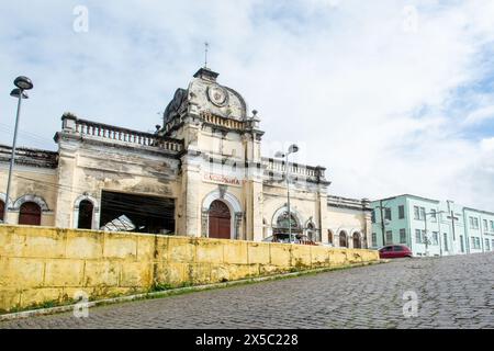 Cachoeira, Bahia, Brésil - 10 août 2019 : vue de la gare de la ville de Cachoeira à Bahia. Banque D'Images