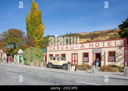 Hôtel Cardrona historique, Cardrona, Région de l'Otago, île du Sud, Nouvelle-Zélande Banque D'Images