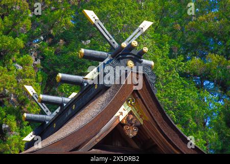 Japon, Kumano Hongu Taisha, sanctuaire shinto, Banque D'Images