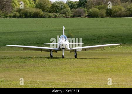 Shark 600 composite construit un avion micro-léger G-MAKO au salon Popham Microlight Fly In et Trade Fair près de Basingstoke dans le Hampshire en Angleterre Banque D'Images