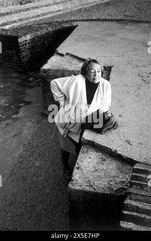 Marguerite DURAS - date : 19850801 ©John Foley/Opale.photo Banque D'Images