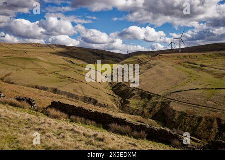 Début du printemps dans les West Pennines Banque D'Images