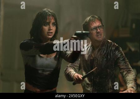 Abigail film 2024 Melissa Barrera & Dan Stevens Banque D'Images