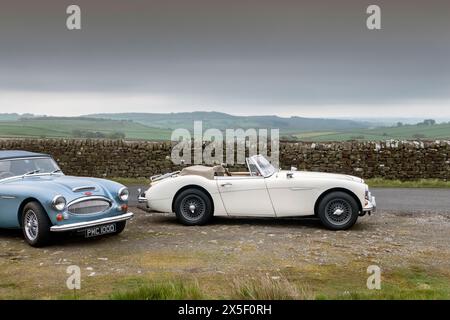 Austin Healey Club visite des Yorkshire Dales 2024 Banque D'Images