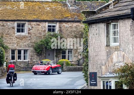 Austin Healey Club visite des Yorkshire Dales 2024 Banque D'Images