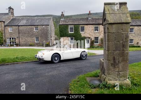 Austin Healey Club visite des Yorkshire Dales 2024 Banque D'Images