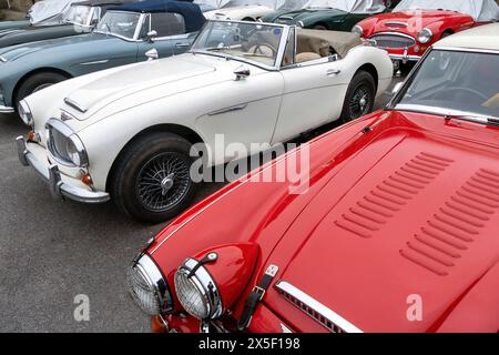 Austin Healey Club visite des Yorkshire Dales 2024 Banque D'Images