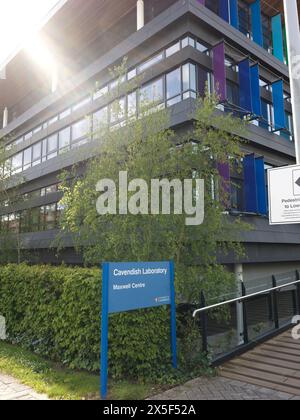 Maxwell Centre, laboratoire Cavendish, Université de Cambridge, West site, Angleterre. Banque D'Images