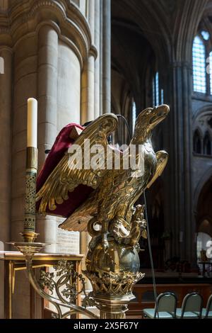 TRURO, CORNOUAILLES, ROYAUME-UNI, 6 MAI. Vue intérieure de la cathédrale de Truro, Cornouailles, le 6 mai 2024. Banque D'Images