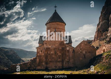 Église de Surp Karapet, complexe du monastère de Noravank , Arménie, Caucase, Eurasie. Banque D'Images