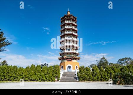 Ci en Pagoda, Sun Moon Lake, Yuchi, Taiwan Banque D'Images