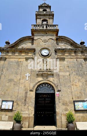 Église San Cibran d'Aldan, Cangas, Pontevedra, Espagne Banque D'Images