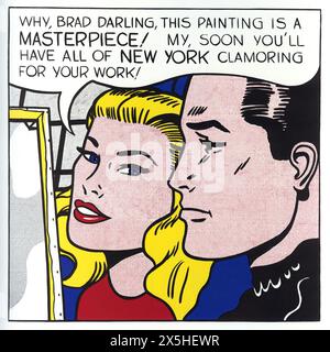 Chef-d'œuvre, 1962, pop art de Roy Lichtenstein Banque D'Images