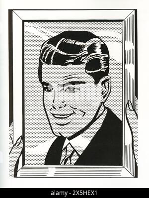 Lui, 1964 ans, pop art de Roy Lichtenstein Banque D'Images