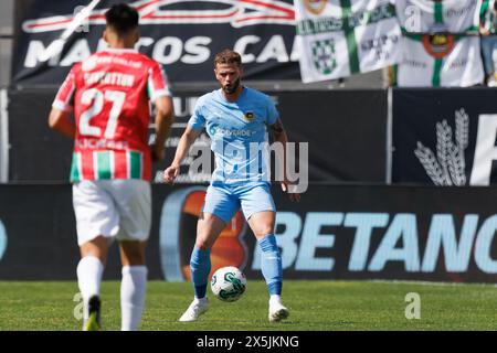 Patrick William pendant le match de Liga Portugal entre CF Estrela Amadora et Rio Ave FC à Estadio Jose Gomes, Amadora, Lisbonne, Portugal. (Maciej Rogow Banque D'Images
