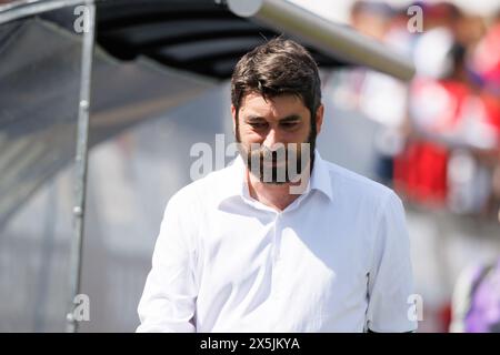 X pendant le match de Liga Portugal entre CF Estrela Amadora et Rio Ave FC à Estadio Jose Gomes, Amadora, Lisbonne, Portugal. (Maciej Rogowski) Banque D'Images