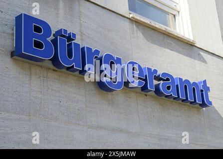 Bürgeramt, Rathaus Wilmersdorf, Hohenzollerndamm 177, Wilmersdorf, Berlin, Allemagne Banque D'Images