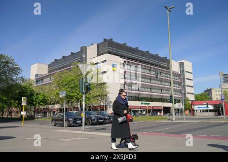 Deutsche Rentenversicherung, Fehrbelliner Platz, Wilmersdorf, Berlin, Deutschland *** assurance pension allemande, Fehrbelliner Platz, Wilmersdorf, Berlin, Allemagne Banque D'Images