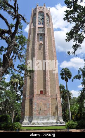 Regardant vers Bok Tower Banque D'Images