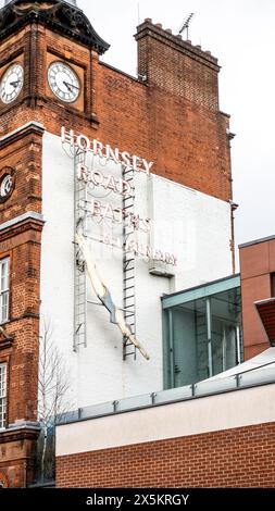 Hornsey Road Thermes, au nord de Londres Banque D'Images