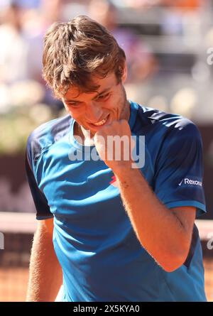 Rome, Italie. 10 mai 2024. Rome - Tennis, Rome, Internazionali d'Italia BNL, Flavio Cobolli, 10 mai 2024. Photo Felice Calabro's Editorial usage Only Credit : Independent photo Agency/Alamy Live News Banque D'Images