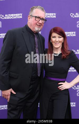 Culver City, États-Unis. 09 mai 2024. Chris Haston et Kate Flannery assistent au Gala annuel Magic of Music de l'Alzheimer Association California Southland aux Sony Pictures Studios le 9 mai 2024 à Culver City, en Californie. Photo : Crash/imageSPACE crédit : Imagespace/Alamy Live News Banque D'Images