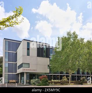 Institut de criminologie, Université de Cambridge, Sidgwick site, Angleterre. Banque D'Images