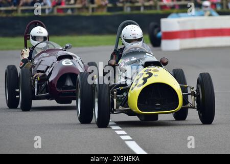 Christopher Phillips, Cooper-Bristol Mk2 T23, Parnell Cup, vingt minutes de course pour Grand Prix, formule 2 et Voiturette, qui ont concouru en t Banque D'Images