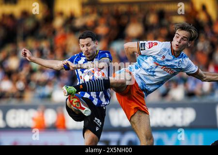 Eindhoven, pays-Bas. 10 mai 2024. EINDHOVEN, Eindhoven - Den Bosch, 10-05-2024, Jan Louwers Stadium, Keuken Kampioen Divisie, TOP Oss - Roda JC, saison 2023 - 2024,/crédit : Pro Shots/Alamy Live News Banque D'Images