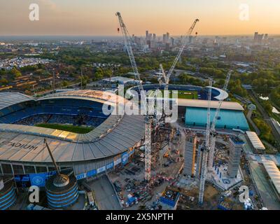 Stade Etihad, Manchester Banque D'Images
