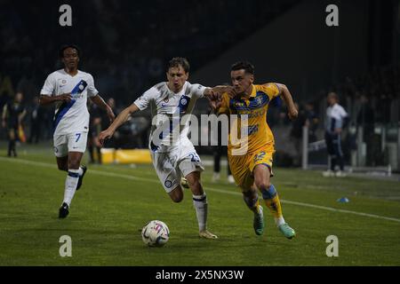 Frosinone, Italie. 10 mai 2024. 36e jour du Championnat de Serie A entre Frosinone Calcio et Internazionale FC le 10 mai 2024 au stade Benito Stirpe, Frosinone crédit : Independent photo Agency/Alamy Live News Banque D'Images