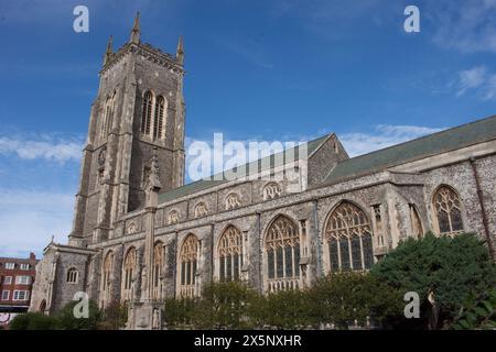 Église paroissiale de Cromer (St Pierre et St Paul), Cromer, Royaume-Uni Banque D'Images