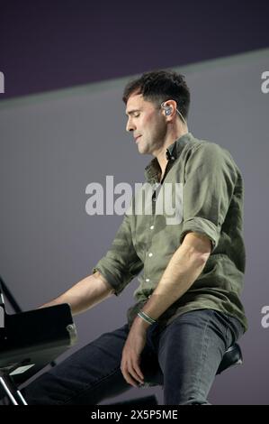 Londres, Royaume-Uni. 10 mai 2024. Keane se produit en direct à l'O2 pour célébrer les 20 ans de la sortie de Hope and Fears. . Cristina Massei/Alamy nouvelles en direct Banque D'Images