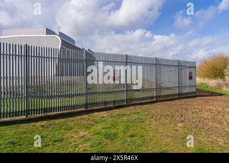 Bradwell, Essex, Angleterre, Royaume-Uni - 23 mars 2023 : la centrale nucléaire de Bradwell déclassée Banque D'Images