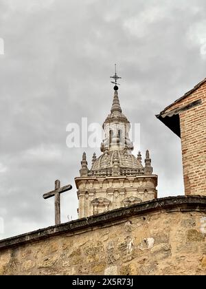 El Burgo de Osma est une ville médiévale célèbre pour sa muraille et sa cathédrale (Soria, Espagne) Banque D'Images