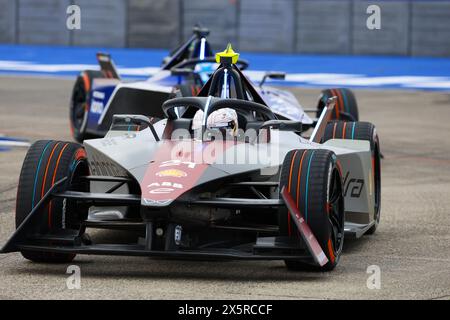 Berlin, Allemagne. 11 mai 2024. 21 KING Jordan (gbr), Mahindra Racing, Mahindra M9Electro, action lors de l'ePrix de Berlin 2024, 7ème rencontre du Championnat du monde ABB FIA Formula E 2023-24, sur le circuit de Tempelhof Airport Street du 10 au 12 mai 2024 à Berlin, Allemagne crédit : Agence photo indépendante/Alamy Live News Banque D'Images