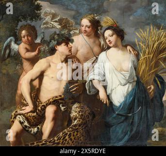 Sine Cerere et Baccho Friget venus Jan miel - Banque D'Images