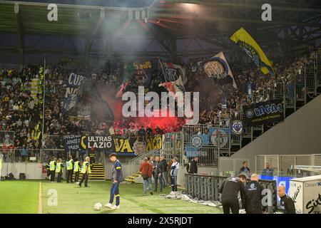 10 mai 2024, Stadio Benito Stirpe, Frosinone, Italie ; Serie A Football; Frosinone versus Internazionale Milan ; Internazionale Milano's supporters Credit : Roberto Ramaccia/Alamy Live News Banque D'Images