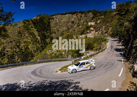 3ème tour du Championnat de, France. , . Des Rallyes 2024, du 10 au 11 mai à Antibes, France - photo Bastien Roux/DPPI crédit : DPPI Media/Alamy Live News Banque D'Images