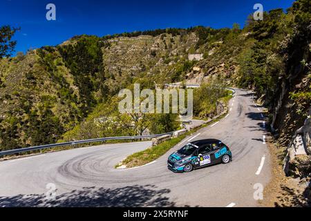 3ème tour du Championnat de, France. , . Des Rallyes 2024, du 10 au 11 mai à Antibes, France - photo Bastien Roux/DPPI crédit : DPPI Media/Alamy Live News Banque D'Images